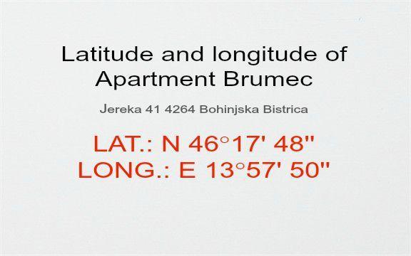 Apartment Brumec Bohinj Buitenkant foto
